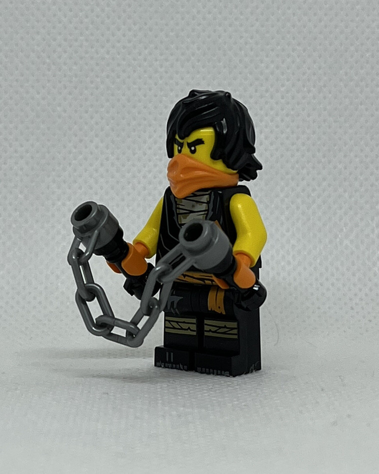 NEW LEGO Cole Legacy Orange Bandana Ninjago Black Ninja 71733
