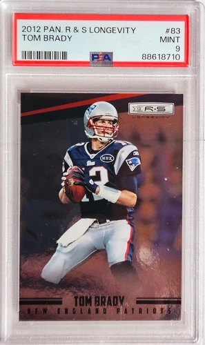 2012 Panini Rookies & Stars #83 TOM BRADY Longevity PSA 9 MINT NE Patriots