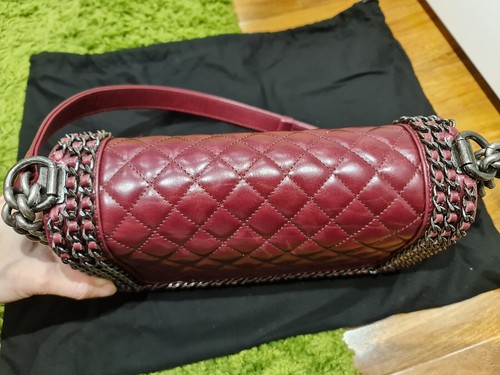 100% AUTH Chanel boy medium bag - Picture 2 of 13