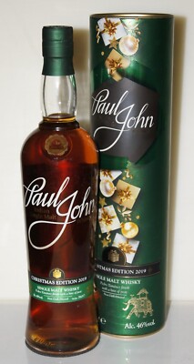 Paul John Christmas Edition 2019 PX Finish 3000 Fl. Indian Single Malt Whisky ..