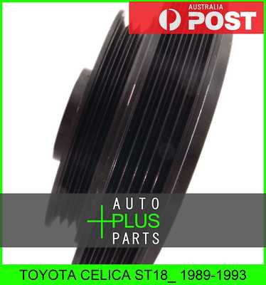 Fits TOYOTA CELICA ST18_ Crankshaft Pulley Belt Harmonic Balancer 3Sfe