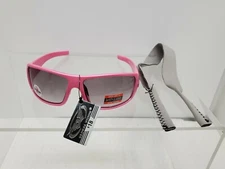 Global Vision Safety Eyewear, FIGHT BACK, Pink Frame, UV400, ANSI Z87.1+