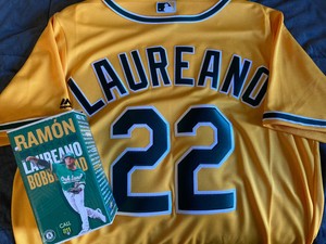 oakland a's gold jersey