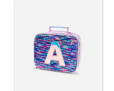 justice flip sequin lunch box