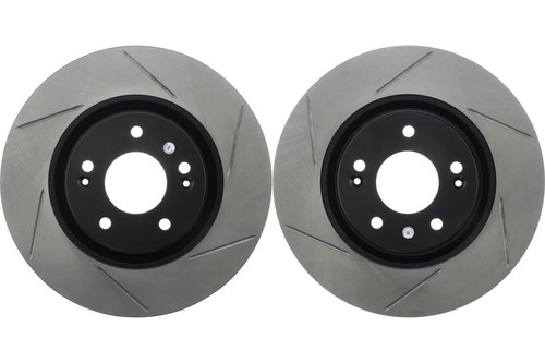 Front PAIR Stoptech Disc Brake Rotor for 2011-2020 Kia Optima (45363)
