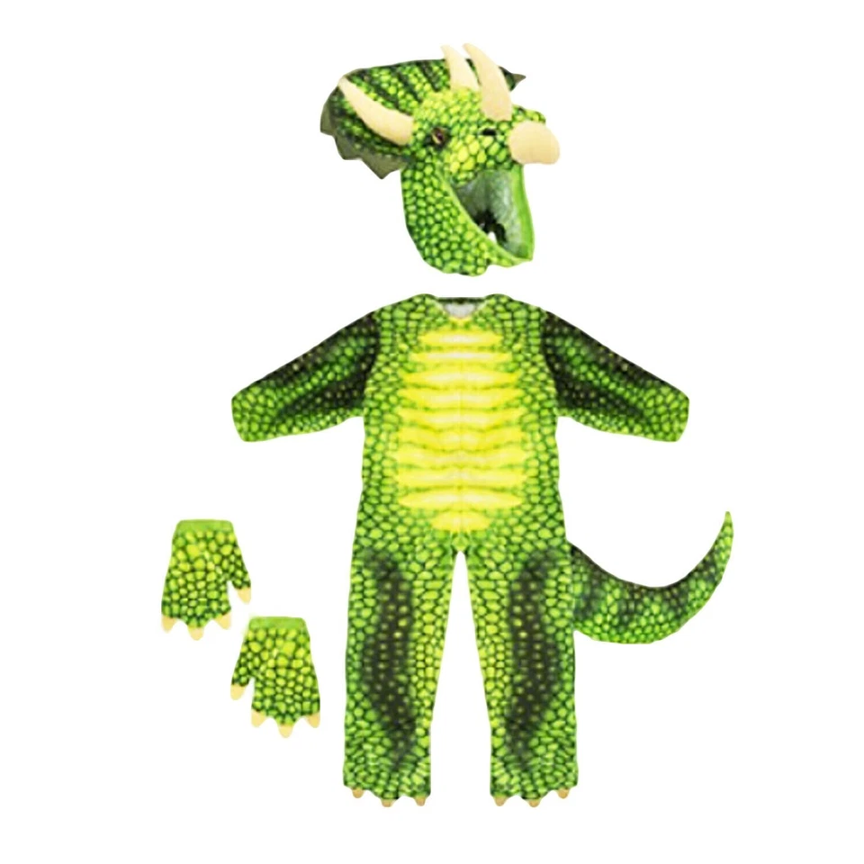DINOSAUR COSTUME TODDLER Fancy Dress Kids Halloween Book Day Animal Party Outfit - Image 4 of 4