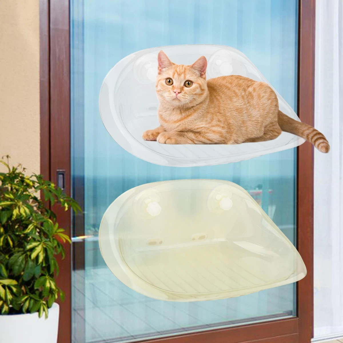 Cat Window Perch Cat Window Hammock for Sun Bathing Cat Window Bed