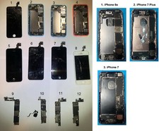 iPhone LCDs/Motherboards/Parts LOT - READ DETAILS 