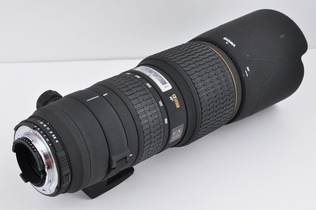 SIGMA EX 100-300 f4D APO HSM IF for Nikon Lens Mint in Case SIGMA EX 100-300 f4D APO HSM IF for Nikon Lens Mint in Case