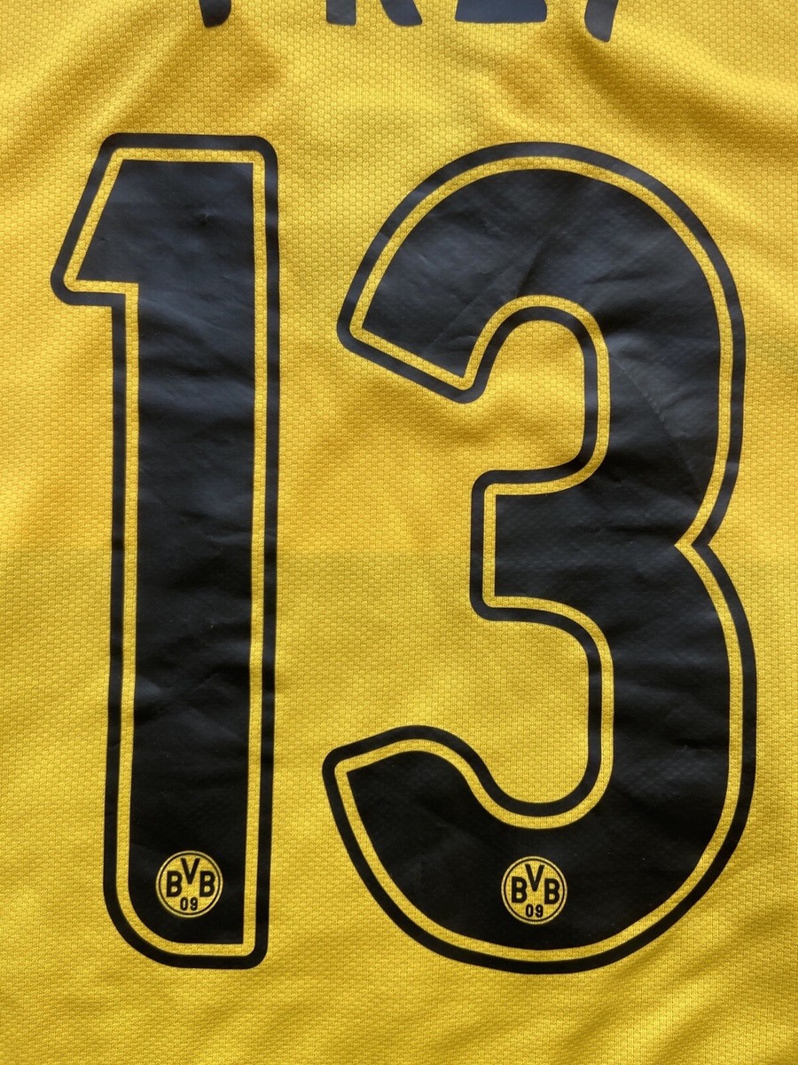 BORUSSIA DORTMUND 2007 2008 HOME SHIRT JERSEY NIKE 237890-703 sz