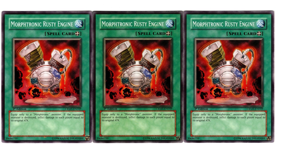Yu-Gi-Oh! Morphtronic Rusty Engine (CRMS-EN049) – Crimson Crisis – 1st Edition – Common Einzelkarte Yu-Gi-Oh! Morphtronic Rusty Engine (CRMS-EN049) – Crimson Crisis – 1st Edition – Common Einzelkarte