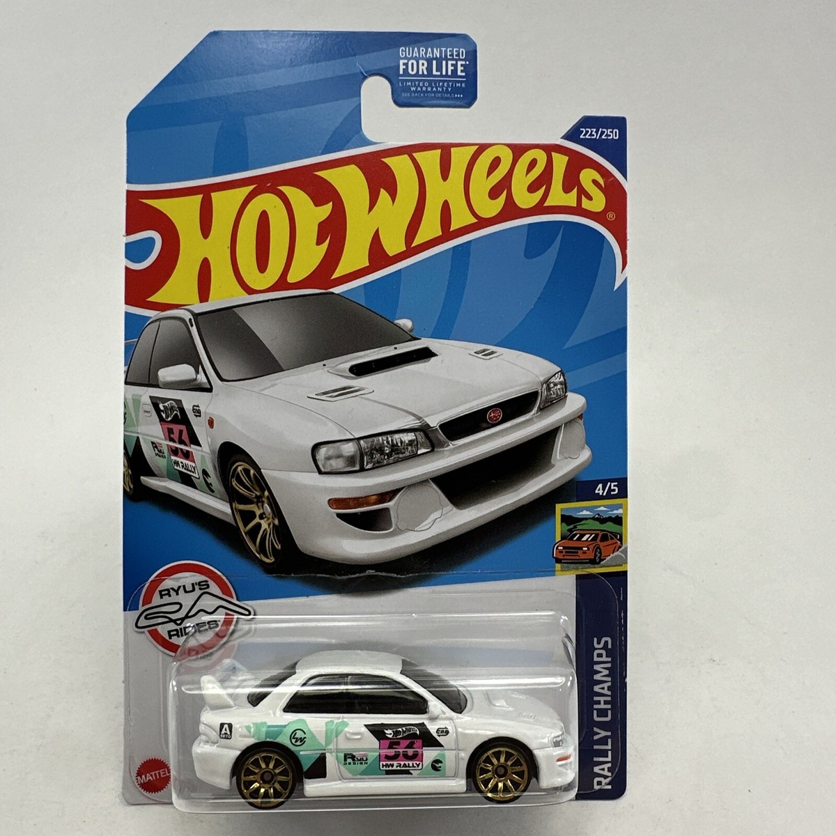Hot Wheels 98 SUBARU IMPREZA 228 STi-Version Treasure Hunt