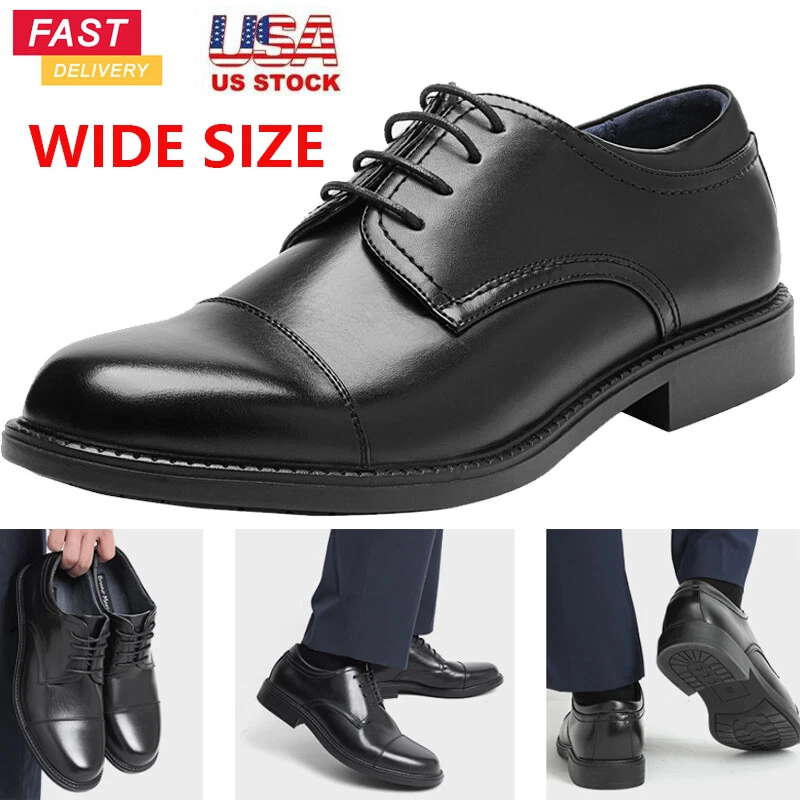 men’s dress shoes in wide sizes