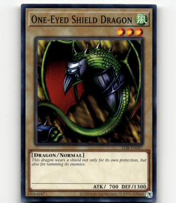 Yugioh - One-Eyed Shield Dragon - Legend of Blue Eyes White Dragon