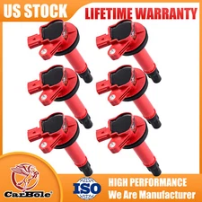 UF553 6x Ignition Coils For Ford Explorer Edge Mazda Lincoln MKX MKS MKT 3.5L V6
