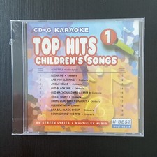 CD G KARAOKE TOP HITS 1 CHILDREN'S SONGS --CDGA DM004