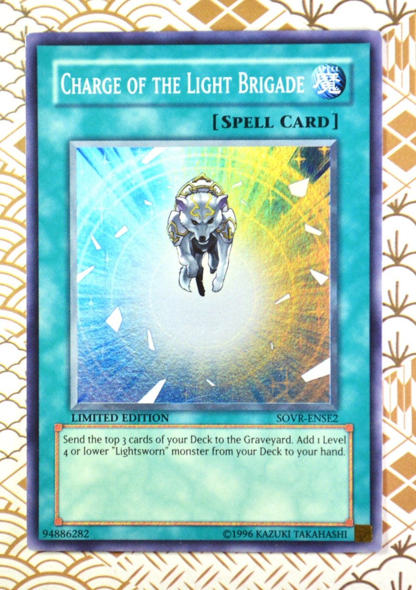 charge of the light brigade yugioh card RA02-EN055 - Charge of the Light Brigade main image 0