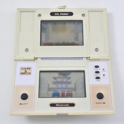 LCD OIL PANIC Game Watch Handheld Console Nintendo 32420945 | eBay