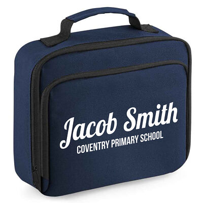 Name und Schule Brotzeittasche Personalisiert Back to Box Geschenke für Mädchen Individuell Krankenschwester...