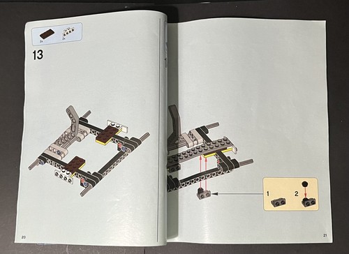 Lego #70005 Legends Of Chima Laval's Royal Fighter Replacement Instruction Book - Picture 2 of 3