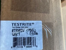 HoldRite TestRite Test Wedge with Valve 3" TRW3V - BUY MORE & SAVE!!