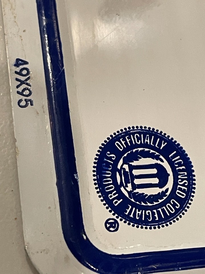 2 VTG UNC CarolinaTar heels Vanity License Plates House Divided Duke