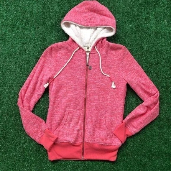 Roxy pink hoodie sales