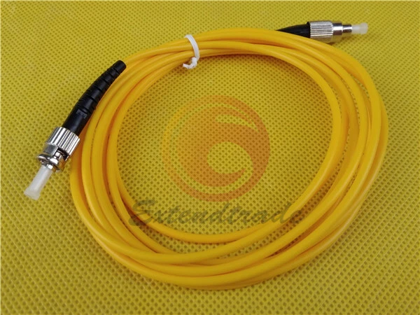 1PCS 3M ST-FC Singlemode Simplex 9/125 Fiber Optic Cable NEW - Image 3 of 4