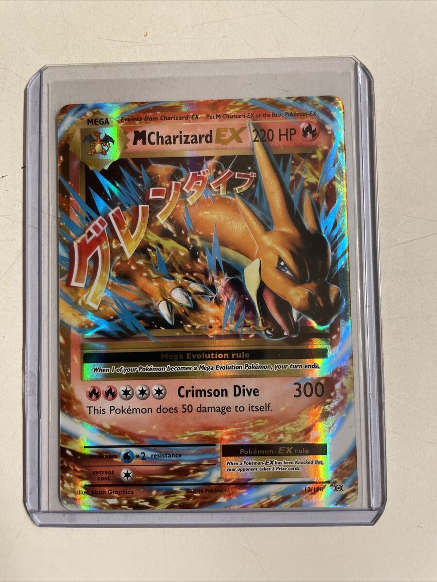 M Charizard EX 13/108 Holo - XY Evolutions Mega Evolution M Charizard EX 13/108 Holo - XY Evolutions Mega Evolution