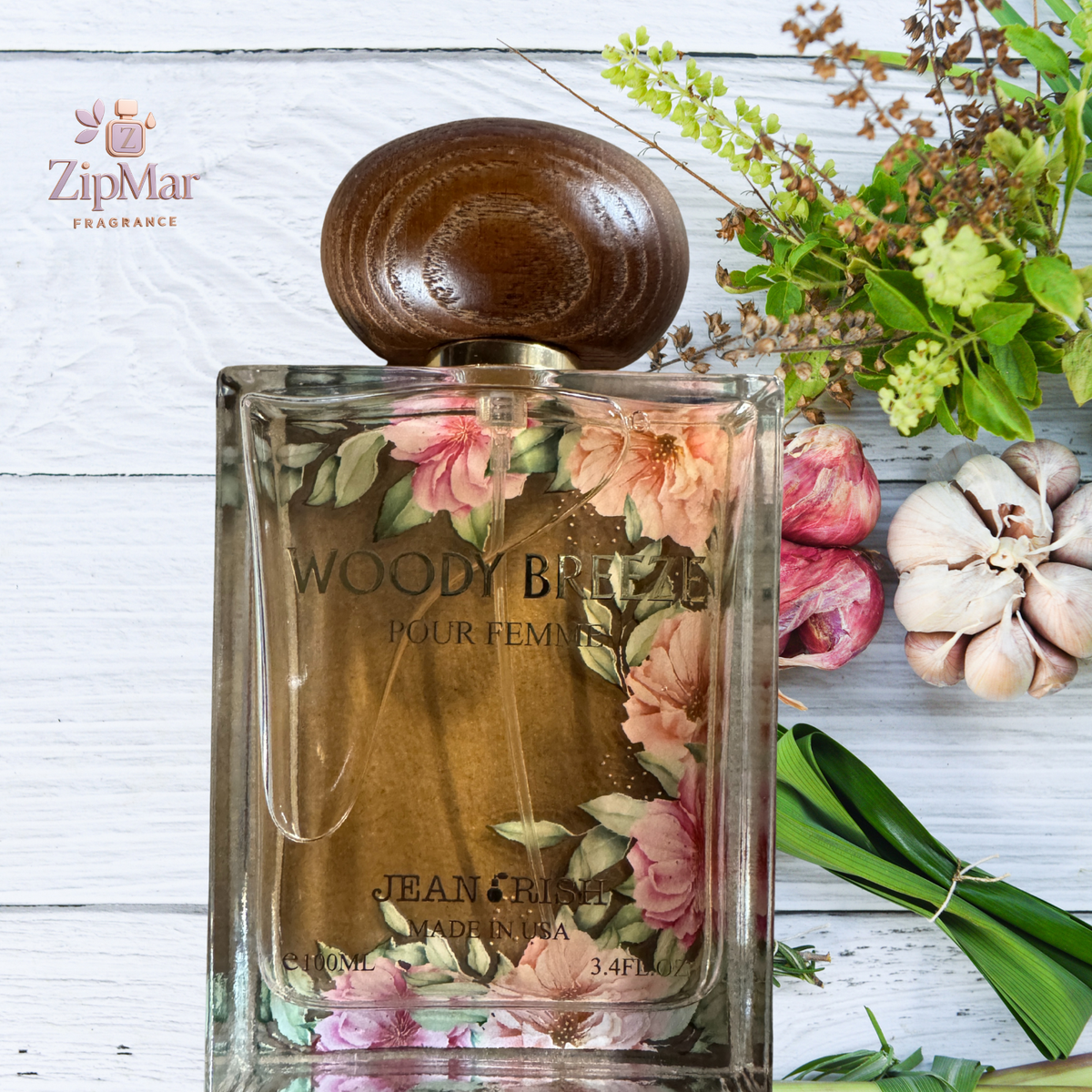 Woody Breeze by Jean Rish Eau de Parfum 3.4 oz for Women Long