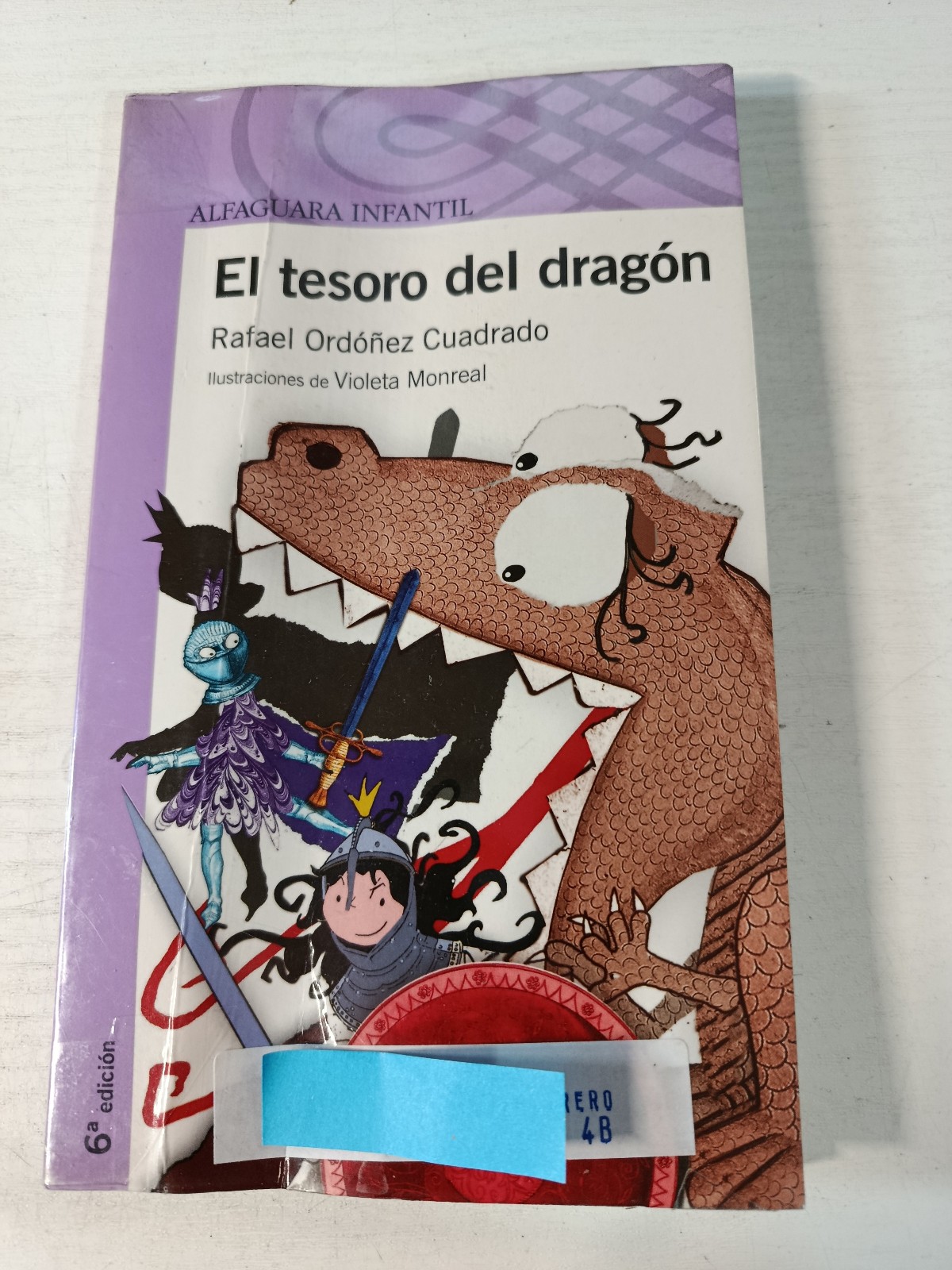 The Treasure Del Dragon Rafael Ordoñez Cuadrado Alfaguara 2009 Libro Español AM