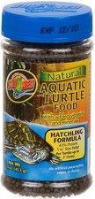 Zoo Med Natural Aquatic Turtle Hatchling Food Vitamin Mineral 1.6 oz - 2 Pack