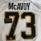 CHARLIE MCAVOY Fanatics Under Wraps Authentic Signed Jersey 100th Patch Auto