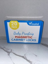 MAISI Baby Proofing Magnetic Cabinet Locks 16 PACK