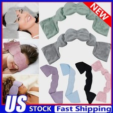 Weighted Sleep Mask for Deep Sleep Relaxation Light Blocking Eye Mask KU