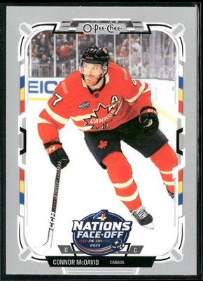 2025-26 O-Pee-Chee Connor McDavid 4 Nations Face-Off #531