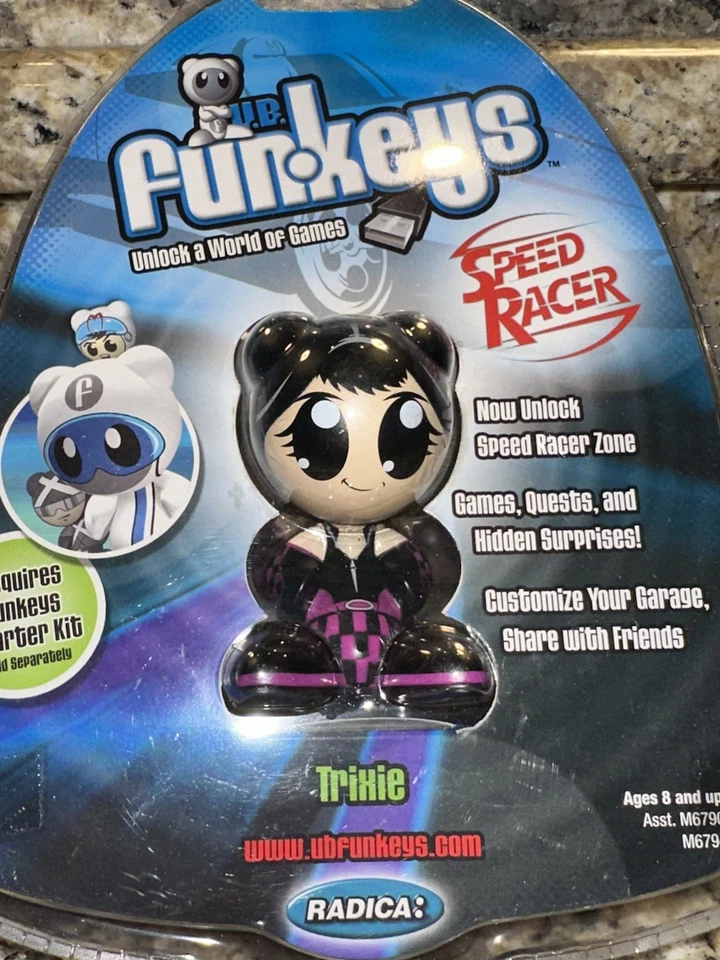 *NUEVO* Figura Trixie Radica UB Funkeys Speed Racer Foto 2 de 3