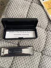 Swan Blues Power 10 Hole C Key Harmonica With Case