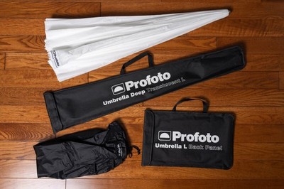 Profoto Umbrella Deep Translucent L (51'') w/ Back Panel - Excellent Condition