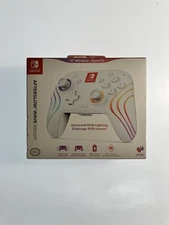 NEW - Afterglow Wave Wireless Motion Plus Nintendo Switch Controller White