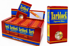 TARBLOCK Cigarette Filters 4-Hole Micro Filter Tips 24 Packs 720 Count