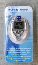OMRON Pocket Pedometer HJ-112 7 Day Counts Steps Calories New Factory-Sealed