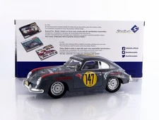 SOLIDO 1/18 - PORSCHE 356 PRE-A - RACING TRIBUTE PANAMERICANA 1954 S1802807
