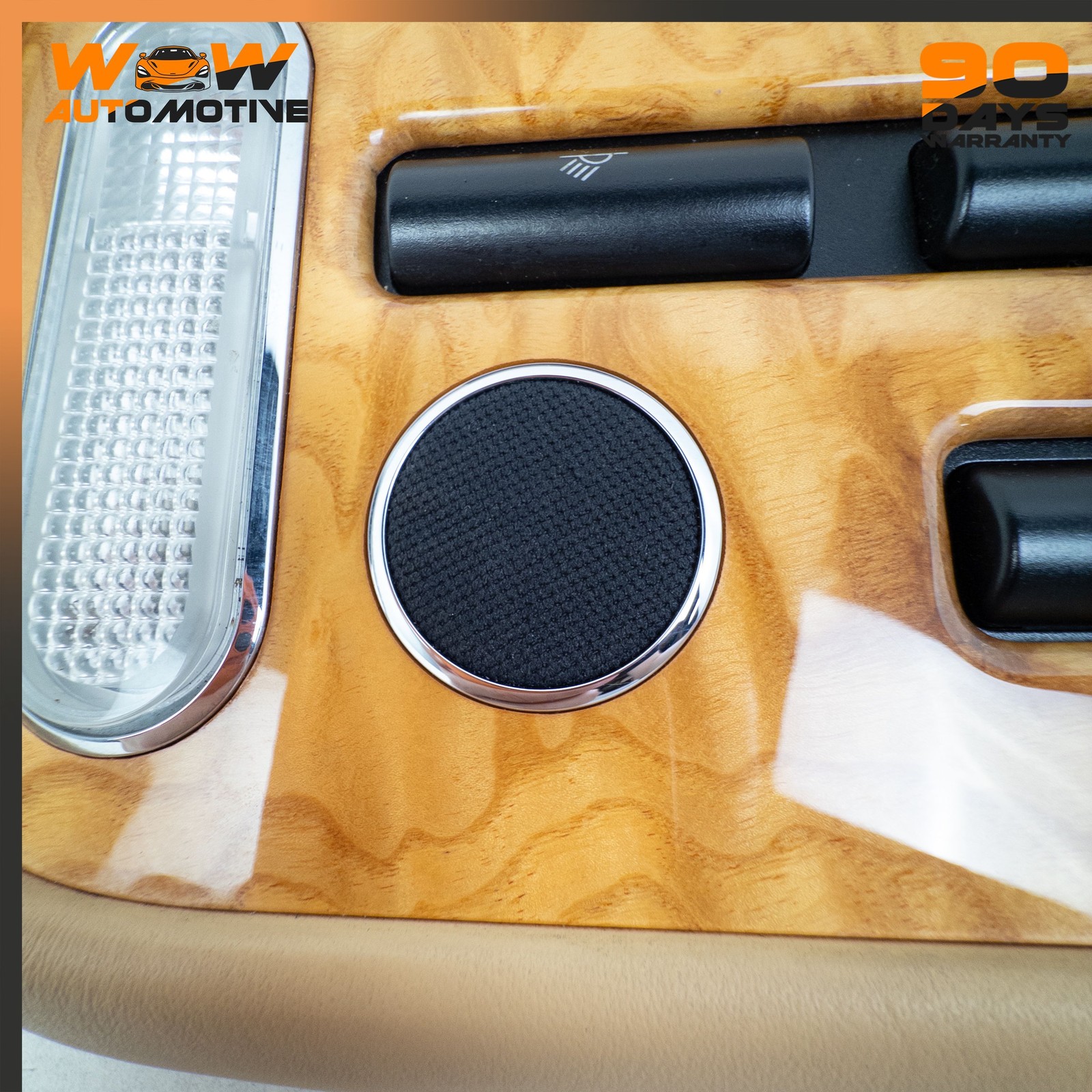 07-11 BENTLEY CONTINENTAL GTC OVERHEAD DOME LIGHT CONTROL CONSOLE SWITCH OEM