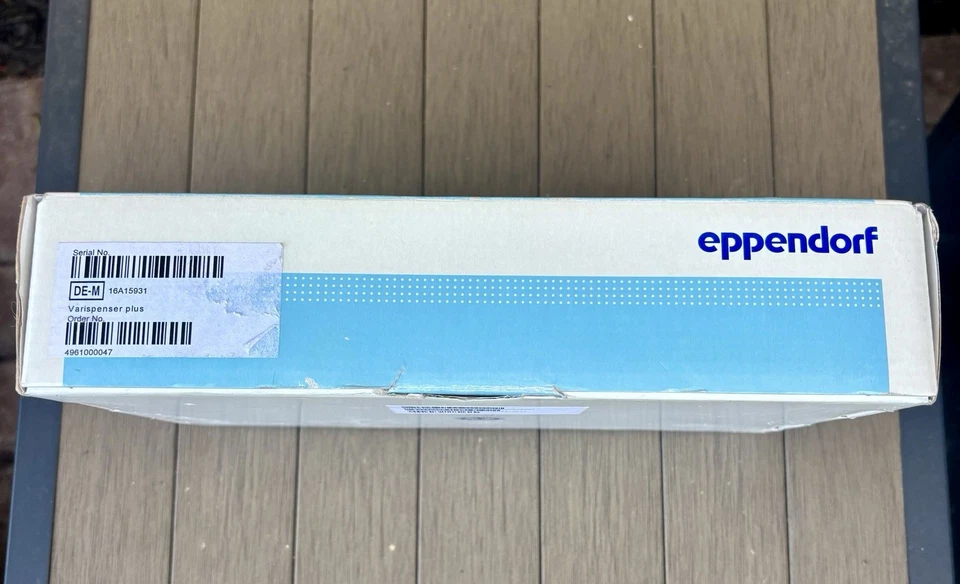 Eppendorf 4961000047 Varispenser® plus 顶级分装机范围:1 至 5 毫升全新 — 第 4/4 张图片