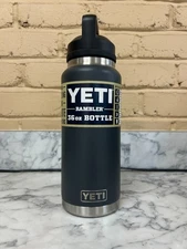 YETI Rambler 36 oz Bottle with Chug Cap | CHARCOAL GRAY | BRAND NEW