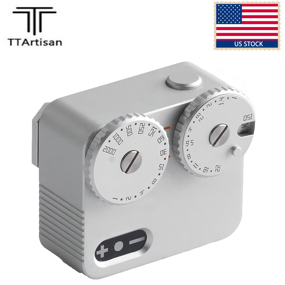 Open box TTartisan Light Meter II 2 Dial Real-time Metering Tool Cold Shoe Mount
