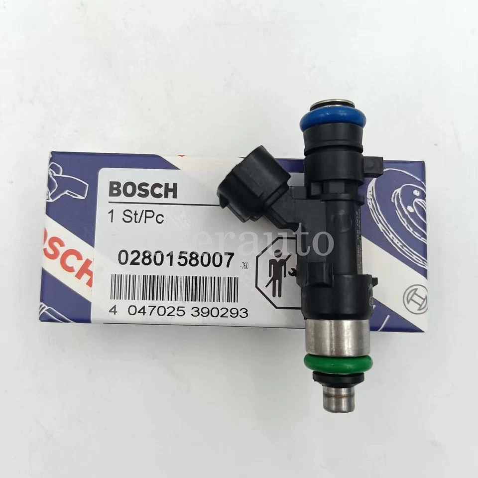 Inyectores de combustible originales BOSCH 6 piezas para Nissan Frontier 05-19 4,0 L V6 0280158007 Foto 3 de 4