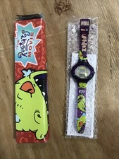 Vintage 1998 Viacom The Rugrats Movie Reptar Digital Watch Great Condition OIB