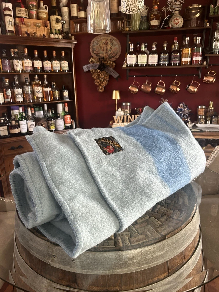 Blue Wool Blanket In Collectible Blankets for sale | eBay